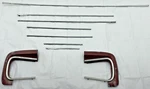 68 Dodge Coronet Rear Quarter Panel Extensions Mopar Taillight Molding Trim. Fixed Price $346.49.