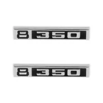 1969 Thru 1972 Chevrolet Pickup Truck Fender Emblem Pair 350 C10 C20 C30 70 71. Fixed Price $76.35.