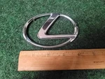 Lexus Rear Trunk Lid Emblem Badge Logo Chrome 2542 Oem Used 5S2. Fixed Price $19.99.