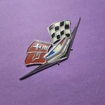 BIN31 Used 1962-1963 Chevrolet Corvette Impala Flag Emblem P- 3792000 Vintage. Fixed Price $14.99.