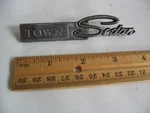 Original 1965 Mopar Chrysler Newport Town Sedan Door Panel Emblem 2572945. Fixed Price $15.00.
