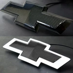 Lighted Chevy Silverado Grille Emblem Carbon Decal Design 2014-15,1500, 2016-19. Fixed Price $249.13.