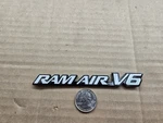 Pontiac Oem 1999-2005 Grand Ram Air White Emblem Badge Logo Name 22622403. Fixed Price $14.99.