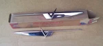 Nos Mopar 1955 Plymouth Belvedere Plaza Savoy Quarter Panel "v" Moulding Pair. Fixed Price $395.00.