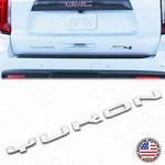 2021+ Gmc Yukon Rear Liftgate Nameplate Logo Letter Badge Emblem Chrome AT4 Xl. Fixed Price $17.99.