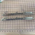 1968-74 Ford Econoline 200 Emblems C8UB-8925622. Fixed Price $25.00.