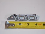 Vtg 1970 71 72 Chevrolet Chevelle 400 Lh Car Vehicle Emblem Badge 3963235. Fixed Price $16.00.