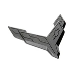 Oem Gm 2020-2026 Chevy Corvette C8 Cross Flags Hood Emblem Carbon Flash 84872163. Fixed Price $140.99.