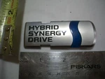 Toyota Hybrid Synergy Drive Silver Blue Emblem Symbol Badge Oem Genuine. Fixed Price $9.99.