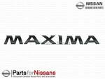 Genuine Maxima Rear Emblem Midnight Edition 84894-9DE0B. Fixed Price $116.38.