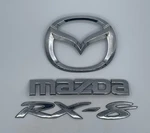 2004 2011 Mazda RX-8 Chrome Rear Trunk Emblem Logo Badge Nameplate. Fixed Price $37.99.