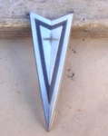 1965 Pontiac Trunk Lid Emblem Original Gm Catalina Bonneville Star Chief 1966. Fixed Price $85.00.