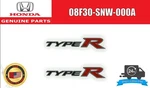 Honda Civic FD2 FK8 Type-r Genuine Side Sricker Decal For 08F30-SNW-000A Oem Jdm. Fixed Price $38.00.