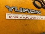 Plastic Gmc Yukon Emblem Part # 15746540. Fixed Price $7.43.
