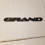 1997 98 00 01 03 Pontiac Grand Prix Emblem Logo Letters Badge Rear Side Door. Fixed Price $13.99.