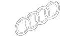 Genuine Audi Hatch Emblem 4K8-853-742-B-T94. Fixed Price $104.60.