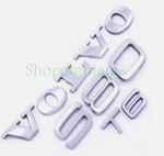 Volvo S80 T6 Trunk Emblems Nameplate Badge Letters Silver 99-03 00 01 02 Oem. Fixed Price $17.00.