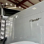 Stainless Peterbilt Emblem Logos Side, Front Of Hood (sold By The Piece) NU-1054. Fixed Price $24.95.