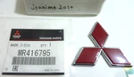 Oem 1994-2001 Genuine Mitsubishi Montero Eclipse Red Diamond Emblem MR416795*. Fixed Price $26.00.