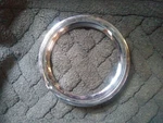 1964, 1965, 1966 Chrysler Imperial Rear Bumper Fuel Door Bezel,trim Ring. Fixed Price $39.99.