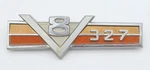 1966 Jeep Wagoneer 327 V8 Vigilante Fender Emblem Badge Driver Side 968903-B. Fixed Price $55.00.