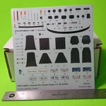 Decal Sheet 1/24 1984 Porsche 911 Carrera 3.2 Targa Emblems Scripts Waterslide. Fixed Price $14.99.