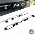 16-21 Tacoma Liftgate Tailgate Insert Letters Adhesive Nameplate Emblem Chrome. Fixed Price $24.99.