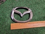 Mazda Chrome Plastic Clip On Emblem Logo F-20116 Oem Badge 1M3. Fixed Price $14.99.