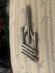 1954 1955 1956 Oldsmobile 88 Chrome Emblem Original. Fixed Price $30.00.