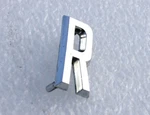 1957 Vintage Ford Rancharo Chrome Letter "r" Emblem Oem #BAC-16606-C. Fixed Price $45.00.
