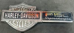 2002-2003 Harley-davidson Ford F-150 Supercharged Emblem 443156A Badge Logo Oem. Fixed Price $115.37.