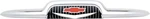 1956 Chevrolet Truck; Chrome Hood Emblem; Red Bow Tie With Black Detail; V8. Fixed Price $273.99.