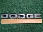 Dodge Ram Hood Metal Emblem Vintage 12" 4357050 16280A 3S4. Fixed Price $39.99.