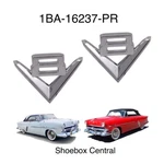 1952 1953 Ford V8 Fender Emblem Badges New. Fixed Price $41.88.