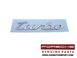 Genuine Porsche Cayenne "turbo Rear Hatch Trunk Emblem Chrome Finish 95855967701. Fixed Price $430.58.
