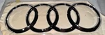 Audi Chrome Trunk Liftgate Emblem Rear Logo Rings Badge Fits For Q3 SQ5 Q7 A6. Fixed Price $30.00.