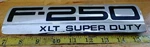 Ford F-250 Xlt Super Duty Emblem 5C34 5L34 2148. Fixed Price $6.00.