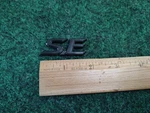 Genuine Toyota 75443-33360 Plate Luggage Compartment Door Emblem Badge Logo 4S1. Fixed Price $16.99.