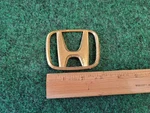 2001-2002 Honda Accord Rear Emblem Logo Badge Symbol Gold 75701-S84-A010-M1 1M4. Fixed Price $17.99.