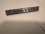 1970 1971 1972 Buick Skylark Gs Custom Rear Quarter Trim Emblem Script 9823098. Fixed Price $21.21.