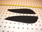 Jaguar 1999 XK8 Coupe Rear Seat Armrests L& Rubber Inner Oem Set Of 2 Covers. Fixed Price $42.00.