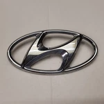 Front Grille Emblem 2017-2018 Santa Fe Sport 5 Seats Genuine Hyundai Mark. Fixed Price $22.24.