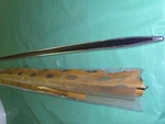 Nos 1971 Mercury Monterey Front Fender Molding Rh D1MY-16003-A. Fixed Price $79.99.