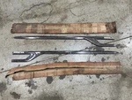 Nos Oem 1953 Pontiac Front Fender Moulding Trim Chieftain Catalina Pair. Fixed Price $400.00.