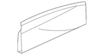 Genuine Volkswagen Trim Molding 11K-853-688-J-XJW. Fixed Price $99.01.