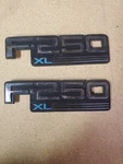 92-97 Ford F-250 Xl (blue) Logo F2TB-16B114-JA-GA Emblem Nameplate Decal Set. Fixed Price $15.00.