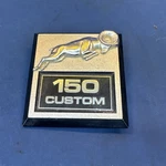 Oem Mopar 1981-1993 Dodge Ram Truck Van Rh "150 Custom" Fender Emblem Badge. Fixed Price $29.95.