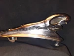 Vintage Fighting Dodge Car Emblem Logo Monogram Automobile Ornament Old 1950. Fixed Price $719.10.