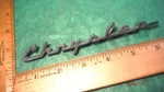 BR15 Chrysler Dash Emblem Vintage 1955 #1607789 300 New Yorker St Regis. Fixed Price $49.99.