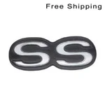 Goodmark Rear Bumper Emblem Fits 71-72 Chevrolet Chevelle Ss GMK4033800711. Fixed Price $94.00.